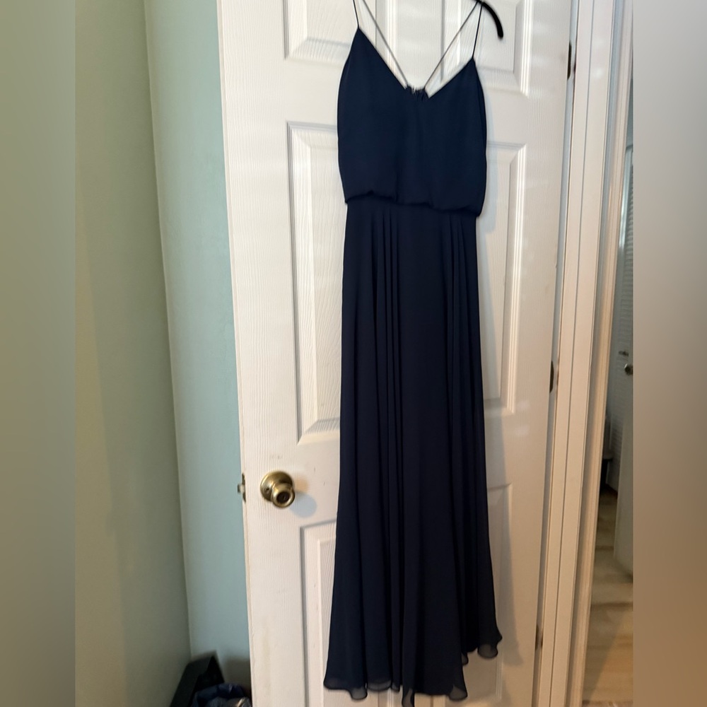 Jenny Yoo Inesse Chiffon Gown